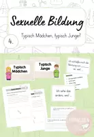 Vorschau - Arbeitsblätter - Sexualerziehung - 4. Typisch Mädchen, typisch Junge? - Deckblatt