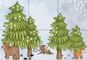 Vorschau - Spiele - Tiere im Winter I Würfelspiel - Seite 3