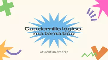 Vista previa - Hojas de trabajo - CUADERNILLO LOGICO MATEMATICO - Portada