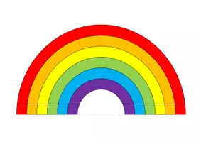 Vorschau - Unterrichtsreihen - Verliebte Zahlen – Zahlenfreunde (Zahlzerlegung bis 10) mit Regenbogen - Seite 1