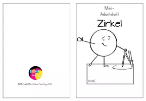 Vorschau - Arbeitsblätter - Zirkel in der Grundschule Mini-Arbeitsheft - Seite 1