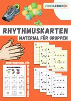 Vorschau - Spiele - Musik ✋🏼 Klatsche deinen Rhythmus ✋🏼 Rhythmusbausteine Gruppe #edukilights22 - Deckblatt