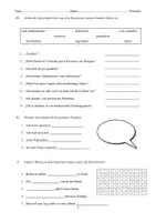 Vorschau - Arbeitsblätter - PAKET Wortfeld sagen (A2) DaF / DaZ – als PDF & Word - Seite 3