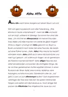 Vorschau - Arbeitsblätter - ABC Geschichten, Buchstabengeschichten - Deckblatt
