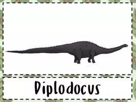 Vorschau - Bildkarten - Dinosaurier: Bild- und Wortkarten (wachsend) - Seite 1