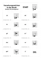 Vorschau - Spiele - Halbtöne / Vorzeichen - Karteikarten, Domino, Paare finden - Seite 2