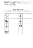Vorschau - Arbeitsblätter - In town: Worksheet Prepositions and directions (4. Klasse, Playway) - Seite 1