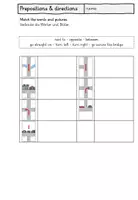Vorschau - Arbeitsblätter - In town: Worksheet Prepositions and directions (4. Klasse, Playway) - Seite 3