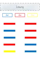 Vorschau - Arbeitsblätter - Artikel und Nomen - Klammerkarten - Seite 2