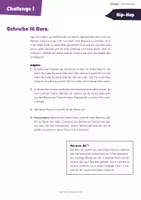 Vorschau - Arbeitsblätter - Challenges – Hip Hop: 16 kreative Aufgaben für den Musikunterricht in Klasse 7–10 (Download) - Seite 2