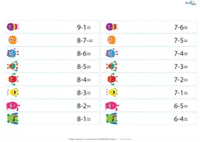 Vorschau - Spiele - Rechenstäbchen - Zahlenraum bis 10 - Seite 3