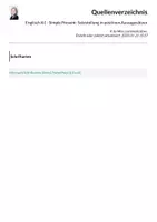 Vorschau - Arbeitsblätter - Englisch A1 - Simple Present- Satzstellung in positiven Aussagesätzen - Seite 3
