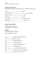 Vorschau - Arbeitsblätter - Englisch A1 - Countable and uncountable nouns - some and any - Seite 1