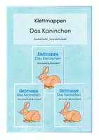 Vorschau - Unterrichtsreihen - Klettmappe Kaninchen - Deckblatt