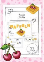 Vorschau - Fördermaterial/Inklusion - Rezept Waffeln -Gesunde Ernährung- - Deckblatt