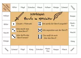 Vorschau - Spiele - Würfelspiel - SU - Mittelalter: Burgen, Ritter und Berufe - Seite 3