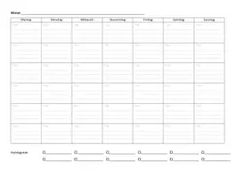 Vorschau - Poster - Lernplan - Deckblatt