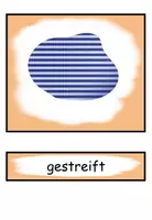 Vorschau - Präsentationen/Tafelbilder - Wortkarten und Bildkarten "Kleidung beschreiben mit Adjektiven" DaZ - Seite 2