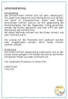 Vorschau - Stationenlernen - Einmaleins - Marktplatzkarten (Kopfrechnen) - Seite 1