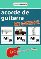 Vista previa - Hojas de trabajo - Aprender guitarra 🎸 Acorde de guitarra MI MENOR - Portada