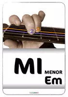 Vista previa - Hojas de trabajo - Aprender guitarra 🎸 Acorde de guitarra MI MENOR - página 2