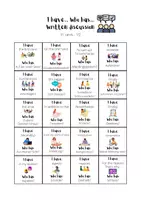 Vorschau - Spiele - Written discussion games - I have/who has, Crosswords, Merk es dir - Seite 2