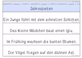 Vorschau - Arbeitsblätter - Satzstreifen zur Wortartenbestimmung (Montessori) - Seite 3
