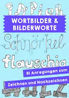 Vorschau - Mal- und Bastelvorlagen - Wortbilder und Bilderworte - Deckblatt