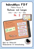 Vorschau - Unterrichtsreihen - Sparpaket 5 x interaktive PDF: Umrechnen von Längen - Deckblatt