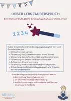 Vorschau - Fördermaterial/Inklusion - Unser Lernzauberspruch (Beratungsset) - Seite 1