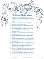Vorschau - Poster - Mediennutzungsvertrag / Medienvertrag zwischen Eltern & Kindern - Seite 1