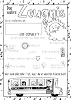 Vista previa - Manualidades / Dibujos para colorear - Das wahre Zeugnis mit Affirmationen / Mutmacher - página 3