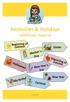 Vorschau - Fördermaterial/Inklusion - Englisch Materialpaket: The Year & Festivities and Holidays - Seite 1