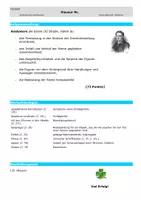 Vorschau - Klassenarbeiten - Woyzeck - Klausur mit EHZ - Szenenanalyse - Straße - Doktor und Hauptmann - Seite 1