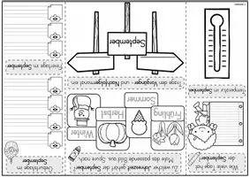 Vorschau - Unterrichtsreihen - Mini-Lapbook | Monat SEPTEMBER - Seite 2