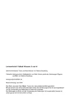 Vorschau - Arbeitsblätter - Fußball (fächerübergreifende Lernwerkstatt, Klassen 3, 4) - Seite 1
