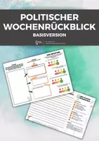 Vorschau - Arbeitsblätter - Politischer Wochenrückblick - Basisversion - Deckblatt