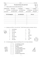 Vorschau - Arbeitsblätter - DaF / DaZ Wortschatz Feste & Feiern B1 - DSD I Vorbereitung - als PDF & Word - Seite 1