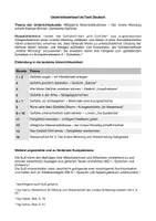 Vorschau - Stundenentwürfe - Unterrichtsentwurf Deutsch Der Innere Monolog - Deckblatt