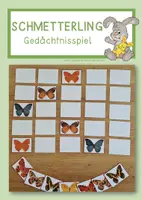 Vorschau - Unterrichtsreihen - Schmetterling - Gedächtnisspiel - Deckblatt
