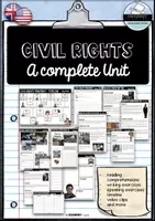 Vorschau - Stundenentwürfe - Civil Rights Movement - A complete Unit - Deckblatt