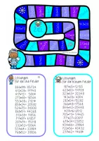 Vorschau - Spiele - Motivierendes Würfel-Spiel für je 2 Kinder zur Vertiefung der schriftlichen Multiplikation mit zweistelligem Faktor - Seite 3