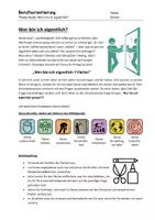 Vorschau - Arbeitsblätter - Wer bin ich eigentlich? Einstieg Berufsorientierung - Seite 1