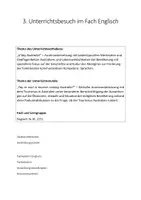 Vorschau - Stundenentwürfe - Panel Discussion Tourism in Australia - Seite 1