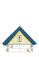 Vorschau - Präsentationen/Tafelbilder - Zahlenhäuser - Merkplakate zur Zahlzerlegung bis 10 - Seite 3