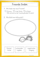Vorschau - Arbeitsblätter - Freundschaft Ethik Klasse 1 / Klasse 2 - Seite 3