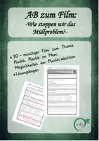 Vorschau - Arbeitsblätter - Film: Wie stoppen wir das Müllproblem? - Deckblatt