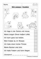 Vorschau - Arbeitsblätter - Lesespur Haustiere - Seite 2