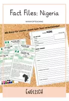 Vorschau - Arbeitsblätter - Fact Files: Nigeria - Deckblatt