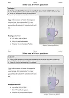 Vorschau - Arbeitsblätter - AB Bilder aus Wörtern - Fachübergreifend zu Gedichten - Seite 1